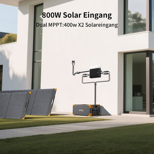 PECRON EP2000S-48V Extended Battery, 2304Wh LiFePO4, Compatible with E1500LFP / E3600LFP / E2400LFP