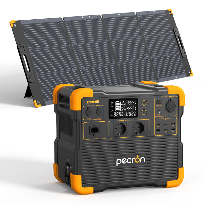 Load image into Gallery viewer, PECRON E2400LFP Expandable Portable Power Station 2400W 2048Wh
