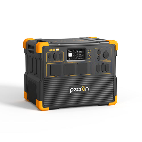 PECRON E3600LFP Expandable Portable Power Station 3600W 3072Wh
