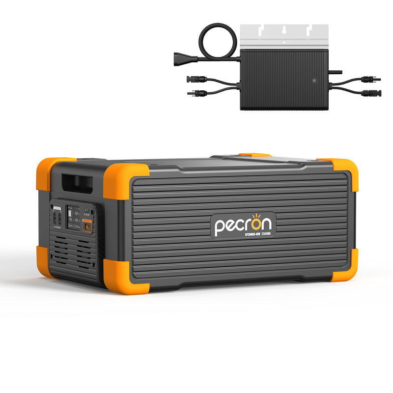 Load image into Gallery viewer, PECRON EP2000S-48V Expansion Battery , 2304Wh LiFePO4 with 800W Microinverter, Compatible with E1500LFP / E3600LFP / E2400LFP
