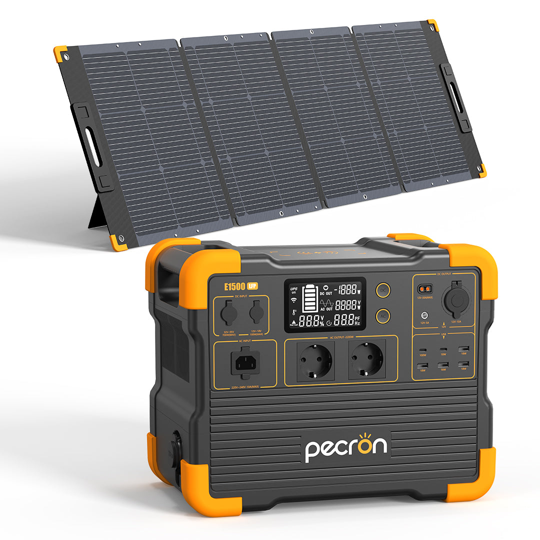 E1500LFP+200W Solar Panel*1