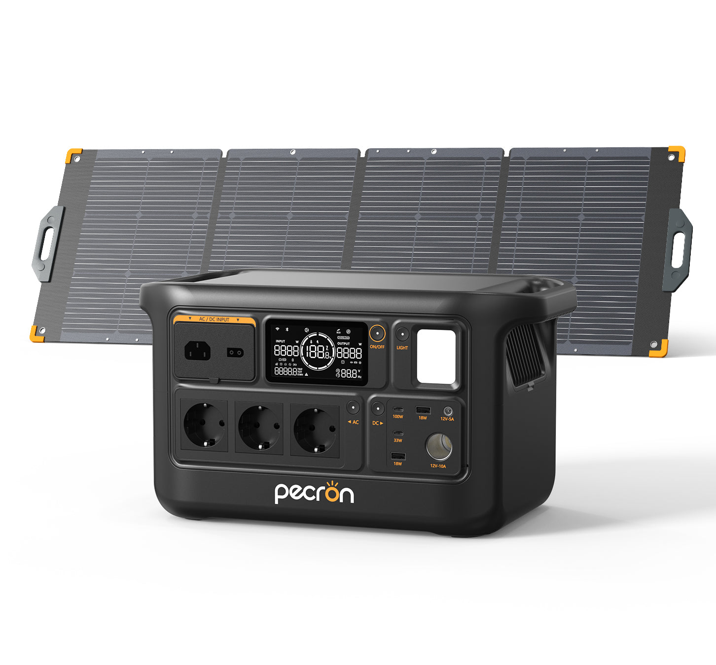 F1000LFP+200W Solar Panel*1