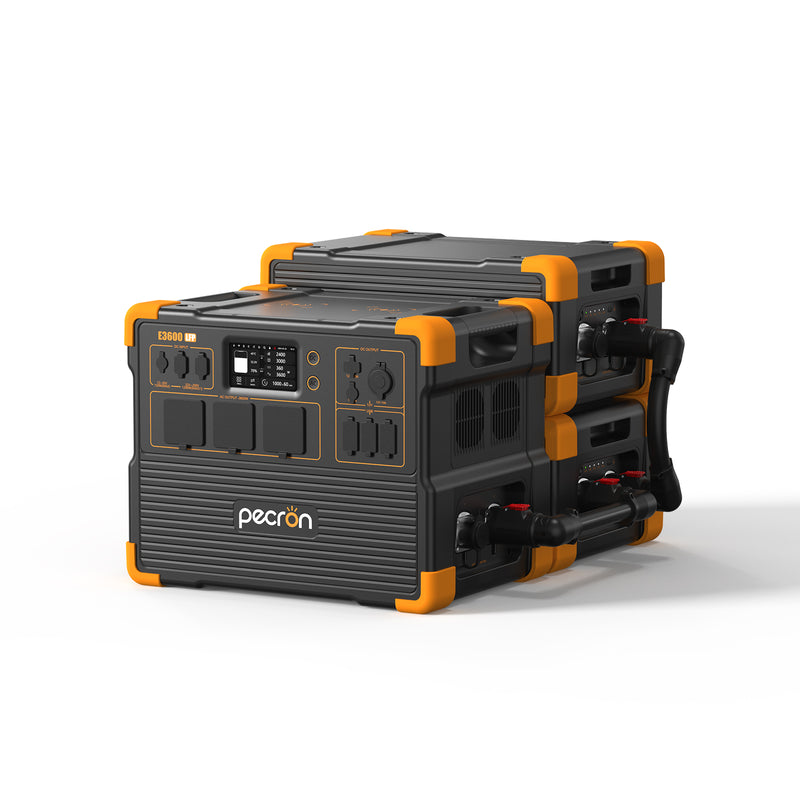 Load image into Gallery viewer, PECRON E3600LFP Expandable Portable Power Station 3600W 3072Wh
