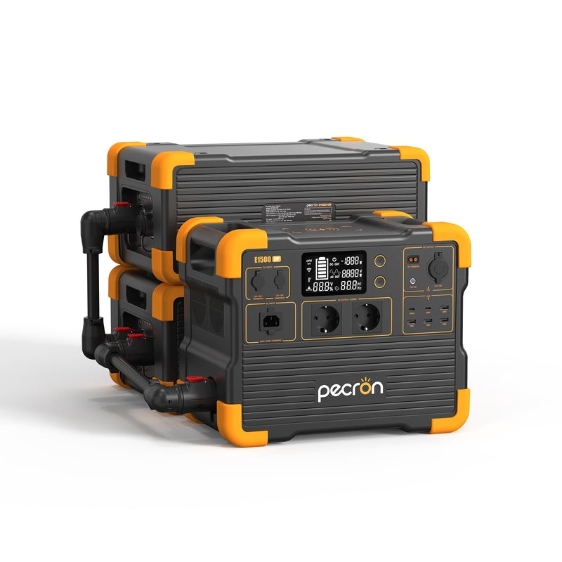 Load image into Gallery viewer, PECRON E1500LFP Expandable Portable Power Station 2200W 1536Wh
