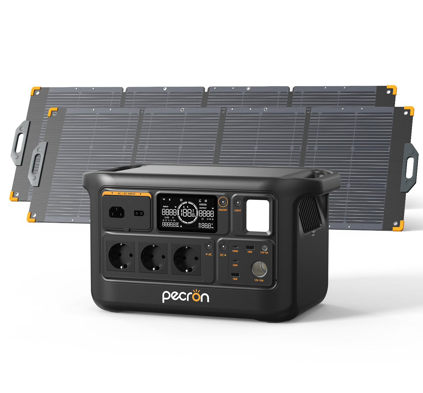 F1000LFP+200W Solar Panel*2