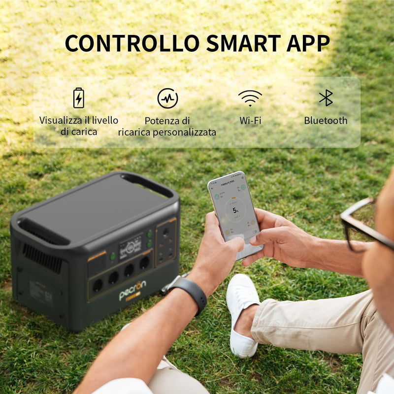 Load image into Gallery viewer, PECRON F3000LFP Portable Power Station 3072Wh with 3600W AC Outlets, Solar Generator &amp; LiFePO4 Battery
