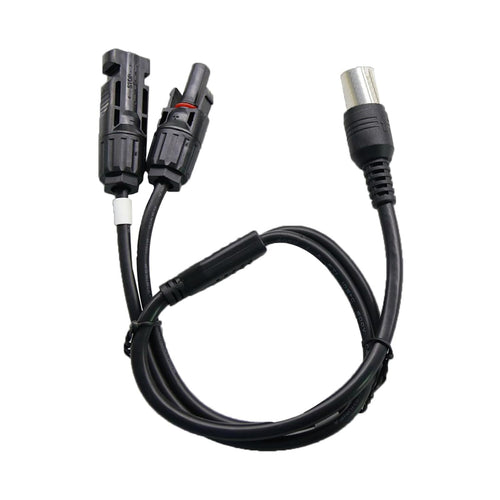 PECRON Solar Charging Cable, M/C/4 to 5-Pin GX16 Aviation Plug Solar Charging Cable