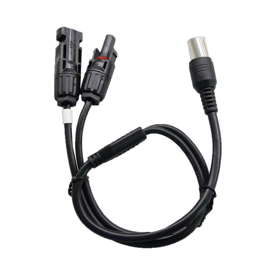 PECRON Solar Charging Cable, M/C/4 to 5-Pin GX16 Aviation Plug Solar Charging Cable