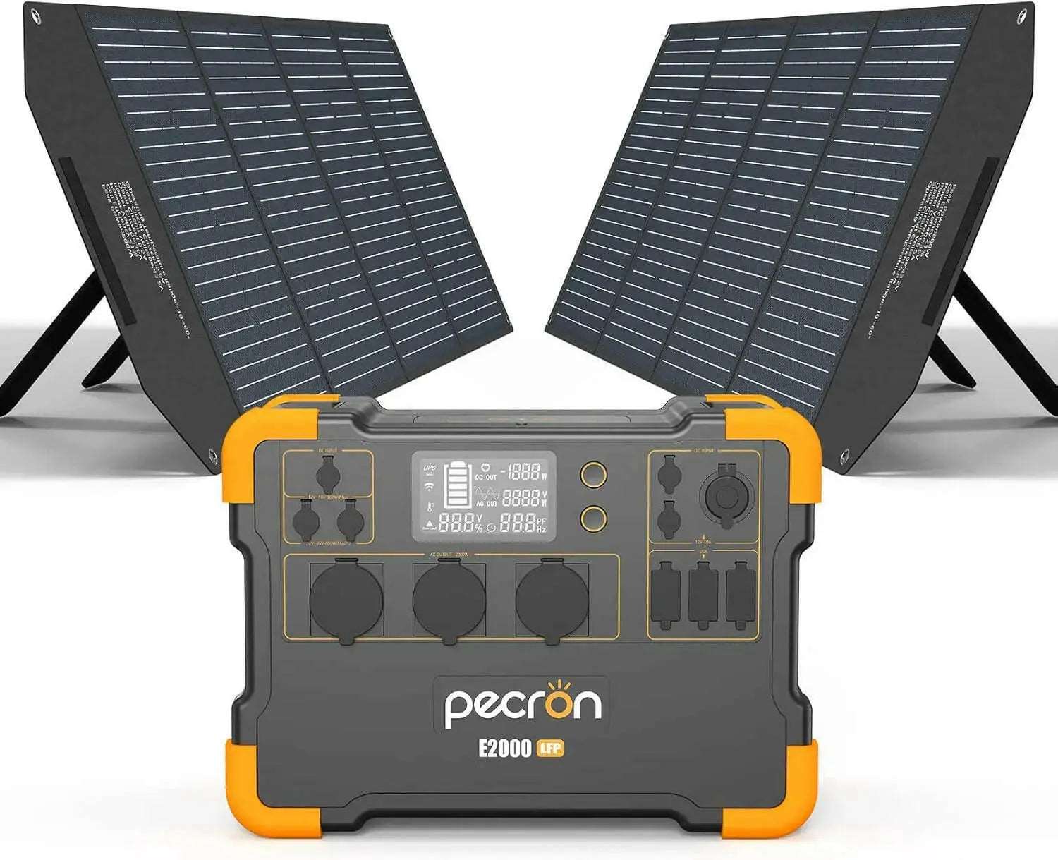 PECRON E2000LFP Expandable Portable Power Station 2000W 1920Wh.