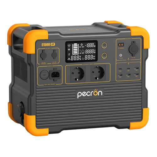 PECRON E1500LFP Expandable Portable Power Station 2200W 1536Wh - Pecron-eu