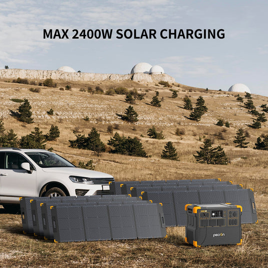 PECRON E3600LFP Expandable Portable Power Station 3600W 3072Wh - Pecron-eu