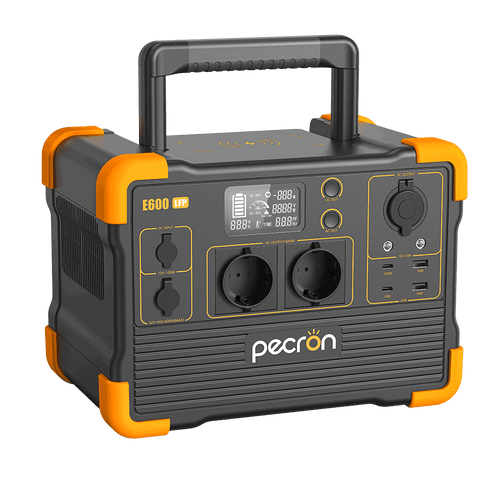 PECRON E600LFP Expandable Portable Power Station 1200W 614Wh - Pecron-eu