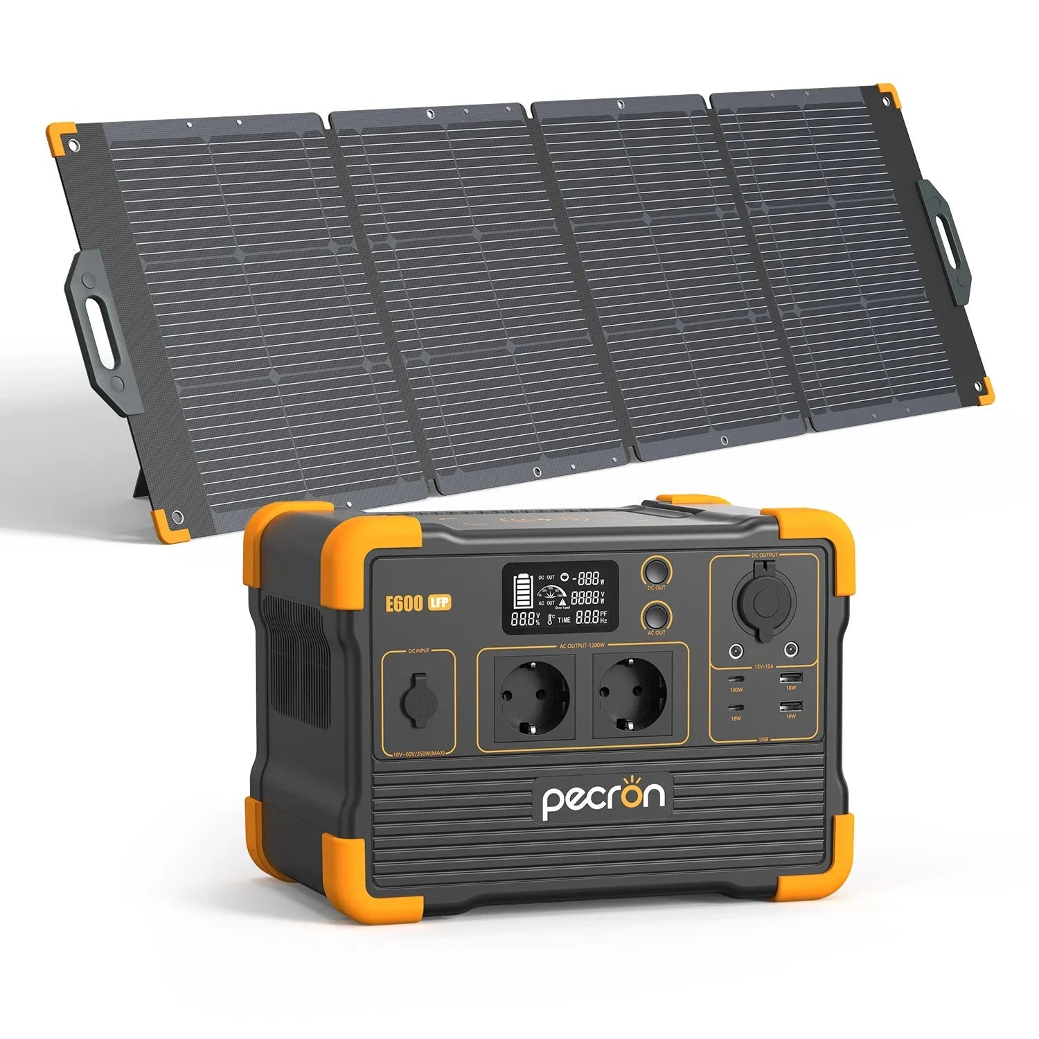 E600LFP+200W Solar Panel*1