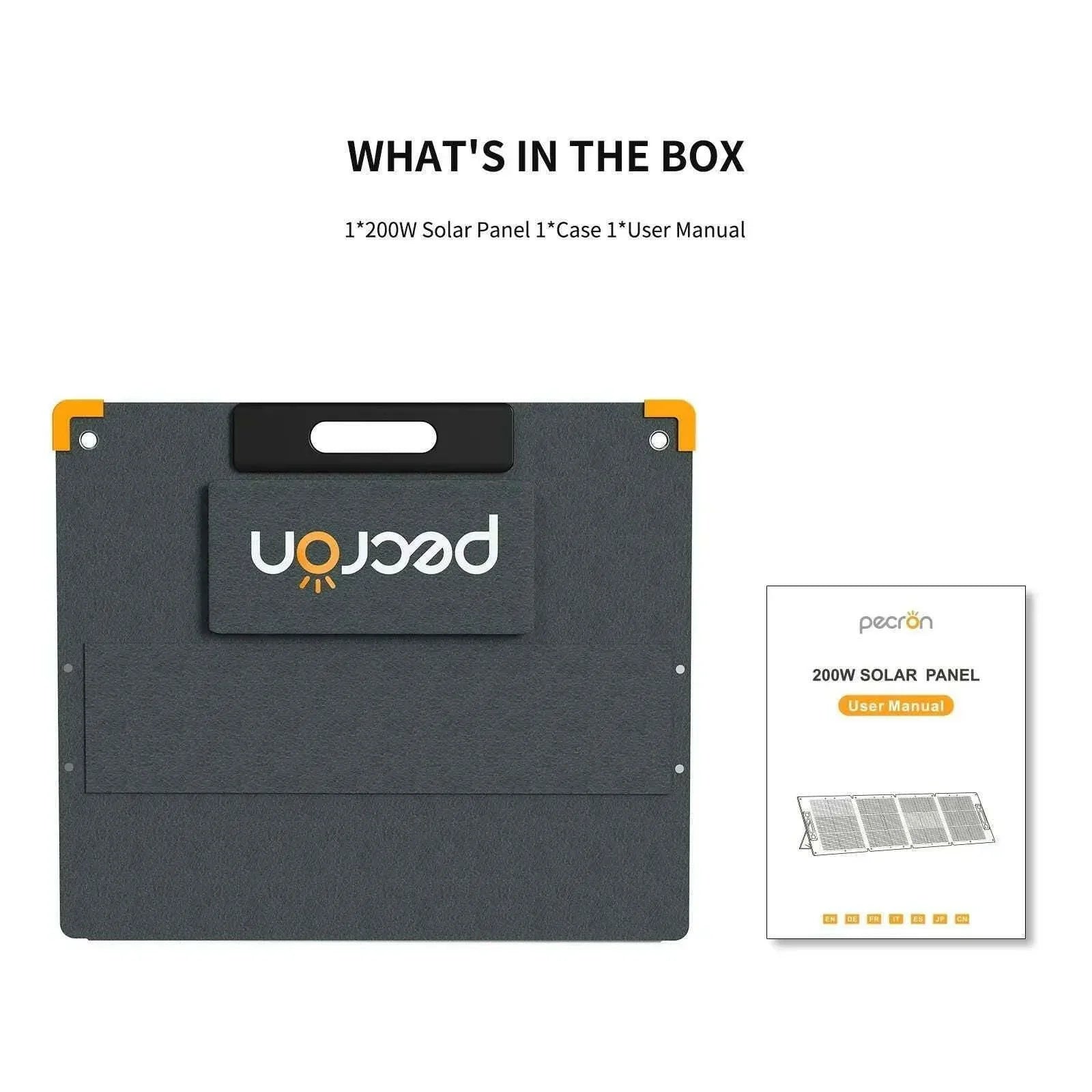 【新品未開封】PECRON PV200 ソーラーパネル 200W Pecron pv200 200w portable solar panel waterproof ip67