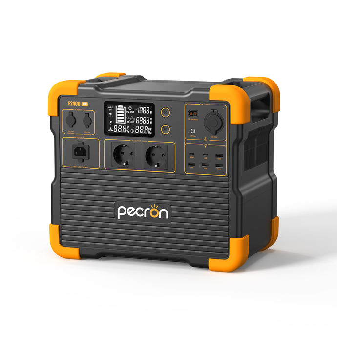 PECRON E2400LFP Expandable Portable Power Station 2400W 2048Wh