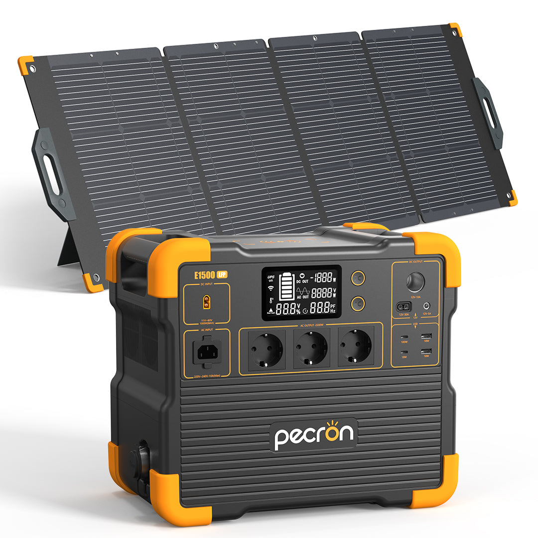 E1500LFP+200W Solar Panel*1