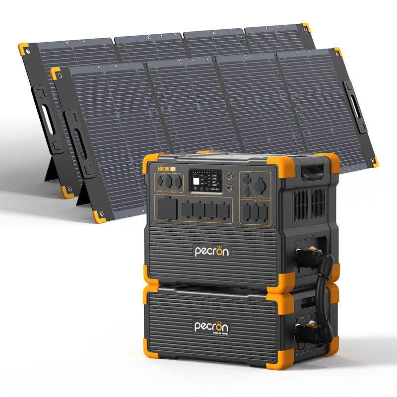 Load image into Gallery viewer, PECRON E3600LFP Expandable Portable Power Station 3600W 3072Wh
