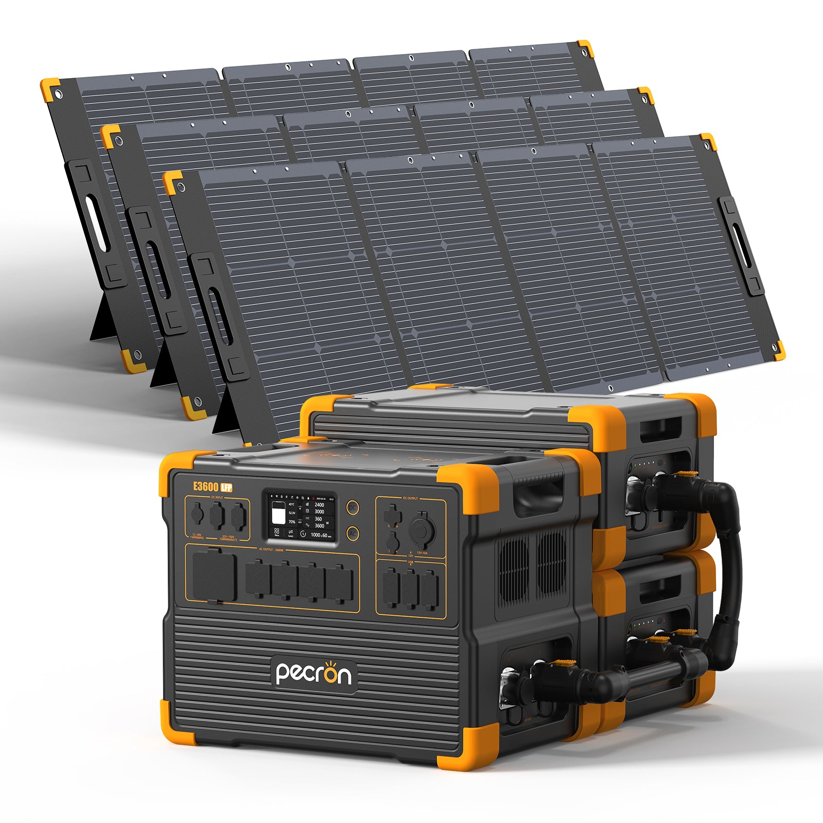 E3600LFP+200W solar panel *3+EP3000-48V*2